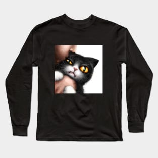 Angry Kitty Long Sleeve T-Shirt